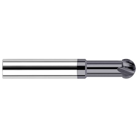 Harvey Tool 3/32 Cutter dia. x 1/4 in. Neck x 220 deg. Carbide Undercutting End Mill, 2 Flutes, AlTiN Coated 722406-C3